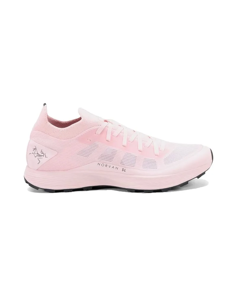 Tênis de corrida em mesh rosa